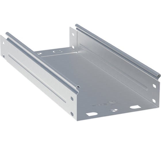 Неперфорированный лоток EKF 100х100x2000-0,8 мм HDZ 8 шт по 3 м L10010000x2-HDZ 1