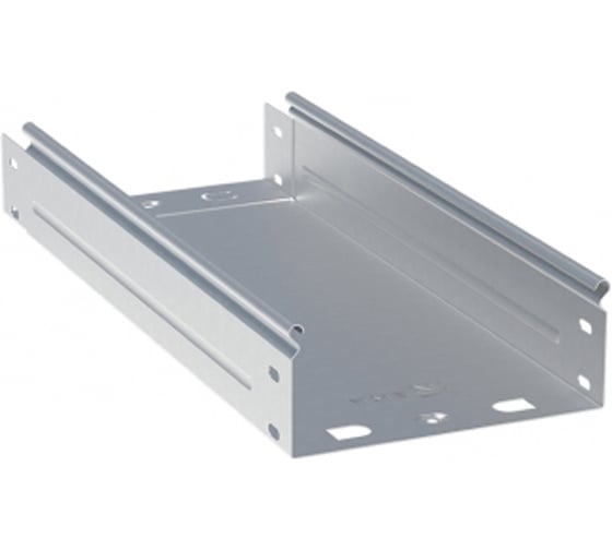 Неперфорированный лоток EKF металлический, 80х150x2000-0,7мм L8015000x2 1