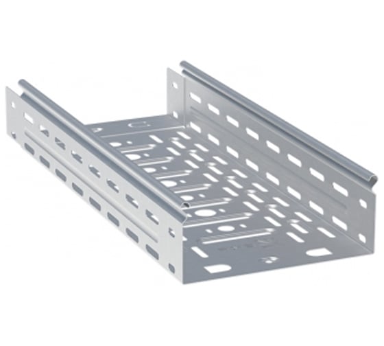 Перфорированный лоток EKF металлический, 100х100x2000-0,8мм HDZ L10010001x2-HDZ 1