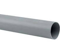 Гладкая жесткая труба EKF ПВХ d40 серая 3 м EKF-Plast trg-40-3n