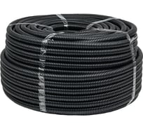 Гофрированная гибкая труба EKF FRHF, с зондом, d50мм, черная Plast PROxima FRHF-50
