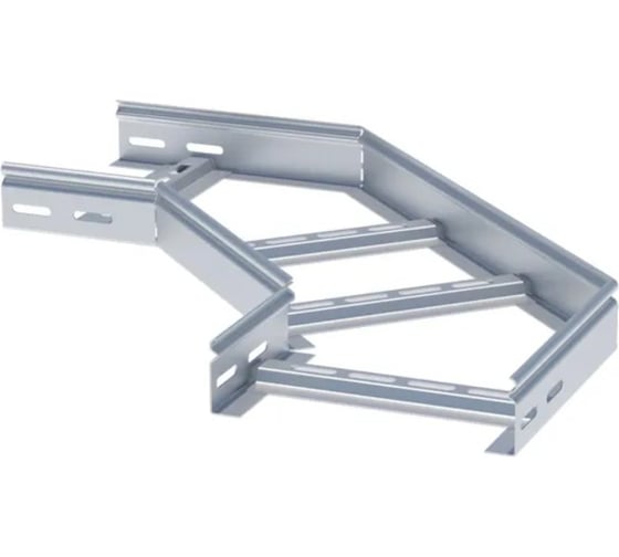 Угол 90 градусов горизонтальный лестничный EKF 100x600 мм INOX glt90100600-INOX 1