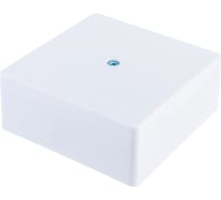 Распределительная коробка HEGEL ОП 75х75х30мм с клеммником белый КРК2702