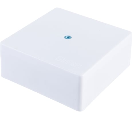 Распределительная коробка HEGEL ОП 75х75х30мм с клеммником белый КРК2702