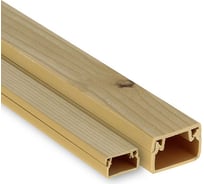 Кабельный канал EKF 60х40 40 м светлое дерево 20 шт по 2 м EKF-Plast kk-60-40w