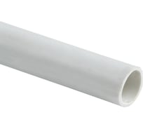 Гладкая жесткая труба EKF ПВХ, d=25, 25 шт. 2 м белая EKF-Plast trg-25w-2m