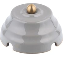 Распределительная коробка Interior Electric серии "АСТОРИЯ"/латунь серый РКК/л05