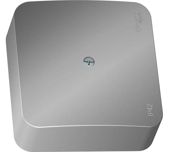 Распределительная коробка Systeme Electric BLANCA О/У IP42, АЛЮМИНИЙ BLNRK000013