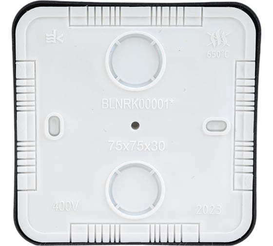 Распределительная коробка Systeme Electric BLANCA О/У IP42, АНТРАЦИТ BLNRK000016
