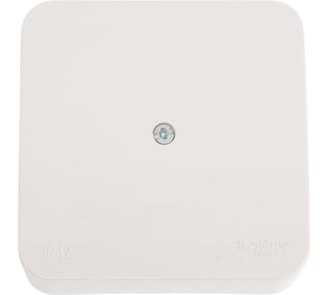 Распределительная коробка Systeme Electric BLANCA О/У IP42, МОЛОЧНЫЙ BLNRK000012