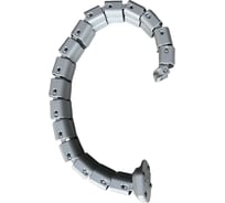 Гибкий кабельный канал NVO 3580 цвет серый 680-800 мм  NVO-GKK-800-GREY