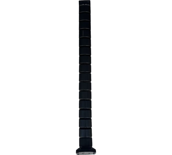 Гибкий кабельный канал NVO 3580-S цвет черный 680-800 мм NVO-GKK-800-BLACK