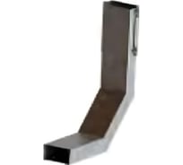 Короб для поворота трассы АО "КЗЭМИ" вверх на 90 У1107 80x80-90 УТ1,5, горячее цинкование, S1,5 П0000027880