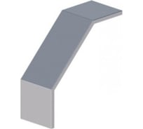 Короб для поворота трассы АО "КЗЭМИ" вниз на 45 У1118 50x50-45 УХЛ1, оцинкованный лист, S1,0 П0000012705