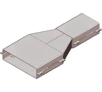 Короб переходной АО "КЗЭМИ" по ширине У1120 200-300x100 УТ1,5, оцинкованный лист, S1,5 П0000020720