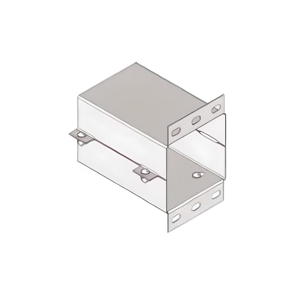Короб присоединительный АО "КЗЭМИ" У1112 100x100 УТ1,5 оцинкованный ...