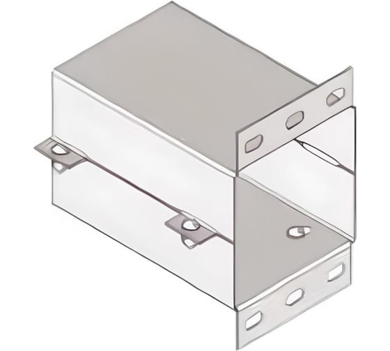 Короб присоединительный АО "КЗЭМИ" У1112 100x100 УХЛ1, оцинкованный лист, S2.0 П0000012294 1