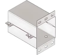 Короб присоединительный АО "КЗЭМИ" У1112 400x150 УТ1,5 оцинкованный лист, S2.0 П0000001666