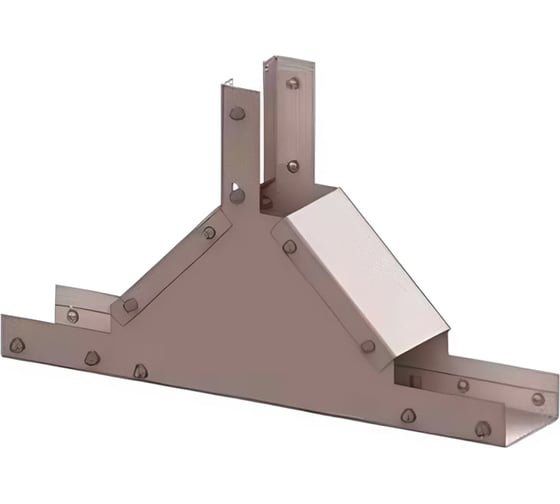 Отвод тройниковый замковый для поворота трассы вверх АО "КЗЭМИ" ОТЗВ 200x110, УТ1,5, оцинкованный лист, S1,5 П0000023187 1