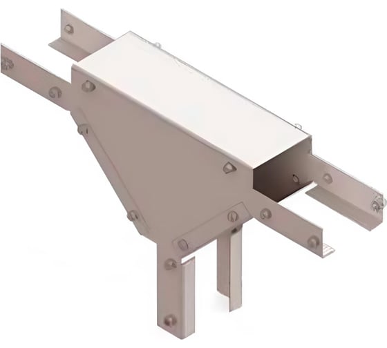 Отвод тройниковый замковый для поворота трассы вниз АО "КЗЭМИ" ОТЗН 80x80, УТ1,5, горячее цинкование, S1,5 П0000028462 1