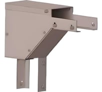 Поворот вертикальный замковый АО "КЗЭМИ" с разворотом трассы на 90 вниз правый ПВЗРНп 100x50 УХЛ1 , горячее цинкование, S1,5 П0000027871