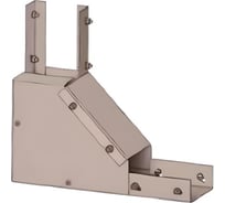 Поворот вертикальный замковый АО "КЗЭМИ" с разворотом трассы на 90 вверх правый ПВЗРВп 250x65 УХЛ1, горячее цинкование, S1,5 П0000029118