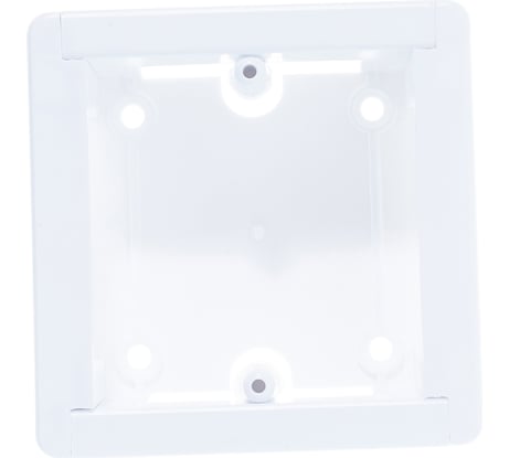 Универсальная установочная коробка ЭРА под кабель-канал КУK, 88х88х44мм, белая, IP20, 50/1750 Б0047293