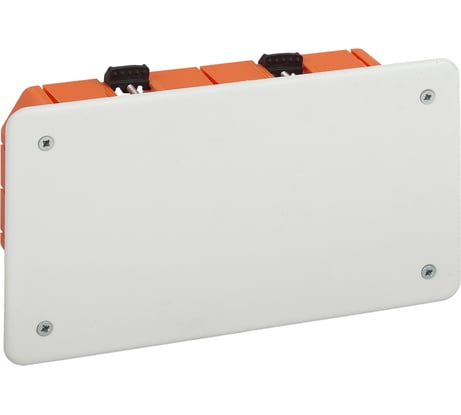 Распаечная коробка ЭРА KRP, 172х96х45мм, для полых стен, саморез Б0047263