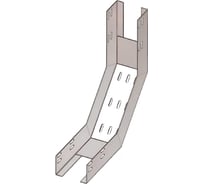 Лоток АО "КЗЭМИ" КП 75x50-90 УХЛ1, перфорированный, для поворота трассы вверх на 90, горячее цинкование S1,5 П0000008659