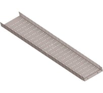 Лоток монтажный цельный АО "КЗЭМИ" ЛМЦГ 100x65x3000, глухой, УТ1,5, оцинкованный лист, S1,5 П0000028939