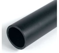Гладкая труба Промрукав ПНД 3-х метровая 50т черная 4,6мм PR14.0105
