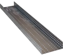 Лоток АО "КЗЭМИ" ЛМ 300x80x2000, перфорированный, УТ1,5, оцинкованный лист S1,0 П0000007401