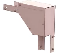 Поворот вертикальный замковый АО "КЗЭМИ" ПВЗРНл 200x50, с разворотом трассы на 90 вниз левый, УТ1,5, горячее цинкование, S1,5 П0000025390