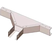 Отвод лотковый АО "КЗЭМИ" ОЛР 200x100, с разворотом трассы на 90, УТ1,5, горячее цинкование S1,5 П0000009410