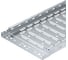Кабельный листовой лоток перфорированный OBO Bettermann 35x100x3050 мм 6047417 1