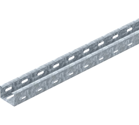 Кабельный листовой лоток перфорированный OBO Bettermann 35x50x3000 мм 6047412