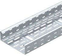Лоток листовой кабельный OBO Bettermann DKS 630 FT, 60x300x3000 мм, S=1 мм, перфорированный, сталь, горячий цинк 6085369