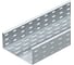 Лоток листовой кабельный OBO Bettermann MKS 840 FT, 85x400x3000 мм, S=1 мм, перфорированный, сталь, горячий цинк 6057616 1