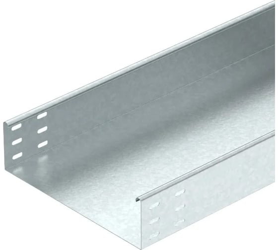 Лоток листовой OBO Bettermann неперфорированный, 60x50x3000 мм, S=1 мм, FS 6063144 1
