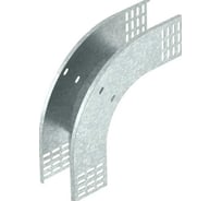 Секция угловая 90 внешняя OBO Bettermann RBV 820 F FT, для листовых лотков, h=85 мм, B=200 мм, сталь, горячий цинк 7007275