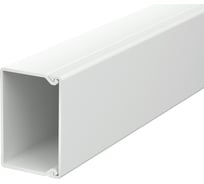 Кабельный канал OBO Bettermann безгалогеновый WDKH 30x45x2000 мм (мини-канал с крышкой) ABS-пластик, светло-серый RAL 7035 6175463