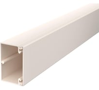 Кабельный канал OBO Bettermann WDK 40x60x2000 мм (мини-канал с крышкой) ПВХ, кремовый RAL 9001 6020887