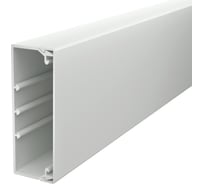 Кабельный канал OBO Bettermann WDK 40x110x2000 мм (с крышкой) ПВХ, белый (12 шт/уп) 6191150