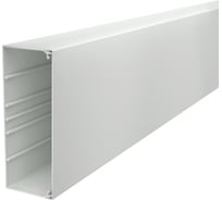 Кабельный канал OBO Bettermann WDK 80x210x2000 мм (с крышкой) ПВХ, светло-серый RAL 7035 6027237