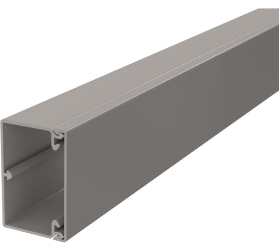 Кабельный канал OBO Bettermann WDK 40x60x2000 мм (мини-канал с крышкой) ПВХ, серый RAL 7030 6025633