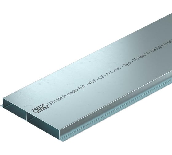 Кабельный канал OBO Bettermann для заливки в стяжку EUK 2000x190x28 мм (сталь) 7400300 1