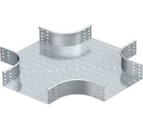 Секция Х-образная OBO Bettermann RK 140 FS, для листовых лотков, h=110 мм, B=400 мм, сталь, конвейерный цинк 7004699