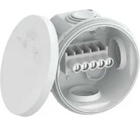 Распределительная коробка OBO Bettermann T25, Ø80x51 мм, IP65, с клеммой (5 шт/уп) 2007430