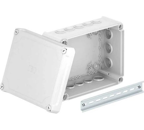 Распределительная коробка OBO Bettermann T250, 240x190x112 мм, высокая крышка 2007716