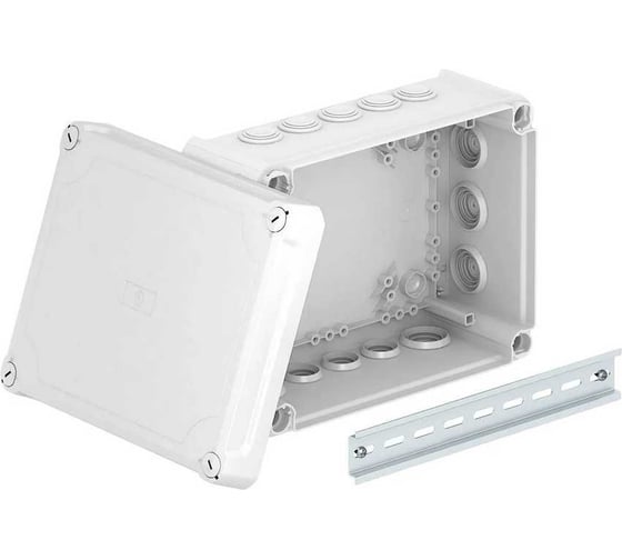 Распределительная коробка OBO Bettermann T250, 240x190x112 мм, высокая крышка 2007716 1